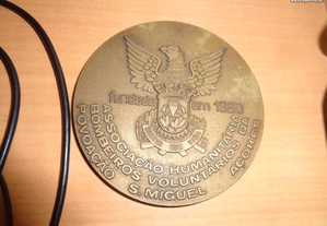 Medalha Bombeiros S.Miguel Açores 5ºAniversário