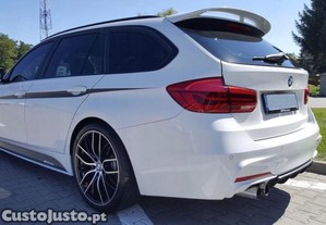 Aileron / lip / spoiler traseiro para BMW F31 2011-2018 em fibra de vidro