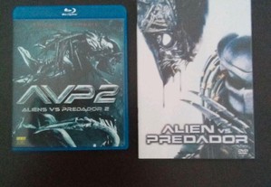 Filmes Alien vs Predador 1 e 2