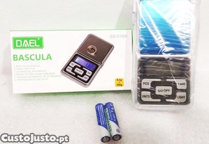 Balan�a de Precis�o Digital de Bolso SS-0169 0.1-500gr. Novas em caixa