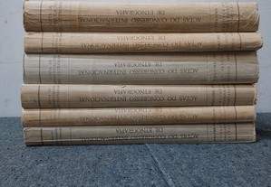 Actas do Congresso Internacional Etnografia-6 Volumes-1963