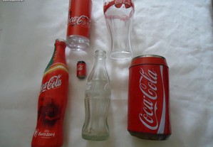 Diversos objetos de coleção Coca - Cola