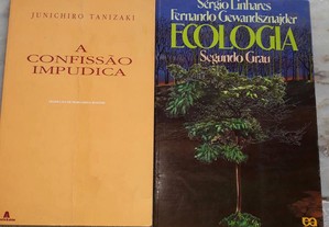 Obras de Junichiro Tanizaki e Sérgio Linhares