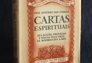 Livro Cartas Espirituais Frei António das Chagas 1939 Sá da Costa