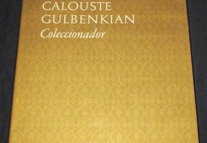 Livro Calouste Gulbenkian Coleccionador autografado José de Azeredo Perdigão