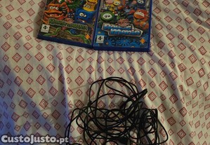 Comandos buzz com fios / jogos buzz junior - playstation 2 / ps2