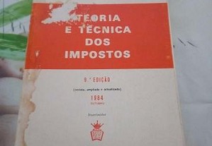 Teoria e Técnica dos Impostos de J.F. Lemos Pereira