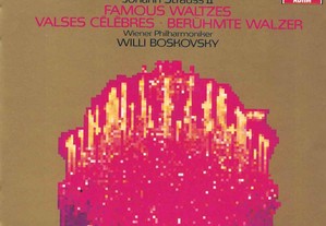 Johann Strauss, Willi Boskovsky, Wiener Philharmoniker Famous Waltzes [CD]