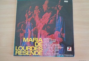 Disco vinil LP - Maria de Lourdes Resende