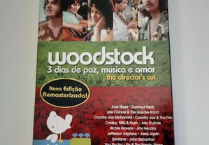 DVD Duplo 40 Anos Woodstock Director's Cut Edição Remasterizada