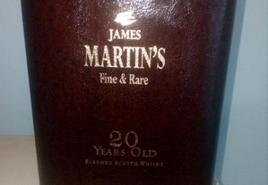 James Martin's 20 anos caixa de pele- rara