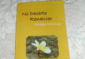 livro de poesia 'No Deserto Renascer'