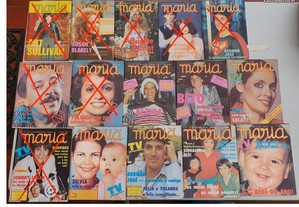Revistas Maria (Anos 80) - Bom Estado