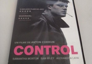 Dvd CONTROL Filme de Anton Corbijn com Samantha Morton Sam Riley Legendas em Portuguès
