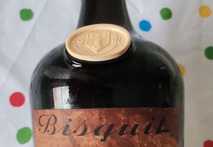 Antiga garrafa de Cognac Bisquit VSOP - Mais de 50 anos