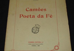 Livro Camões Poeta da Fé Mendes dos Remédios 1924