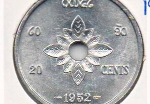 Laos (Reino) - 20 Cents 1952 - soberba