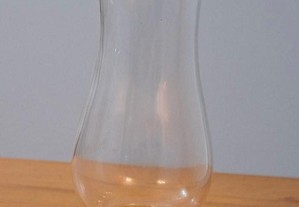 Cupula manga em vidro incolor recortada, para mini candeeiro