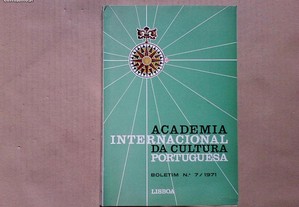 Academia Internacional da Cultura Portuguesa - Boletim nº 7