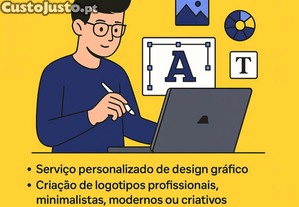 Criação de Logotipos e Imagens Profissionais para o Teu Negócio