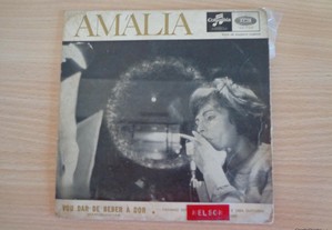 Disco vinil single - Amália Rodrigues - Vou dar