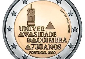 Universidade de Coimbra - 2,00 Euros - 2020 - Moeda