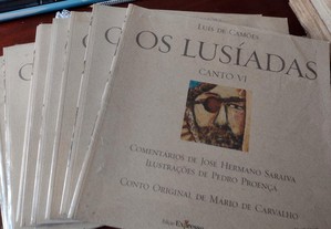 Os Lusíadas - Luiz de Camões 10 Volumes Completo