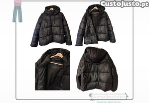 15,00 | Kispo - Casaco Preto | Kiabi | Tamanho XL