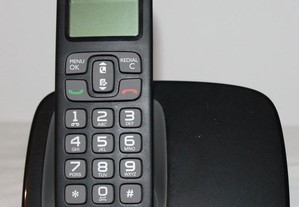 Telefone Philips Preto CD190