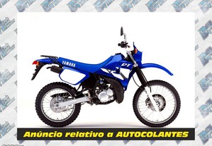 Autocolantes Yamaha DTR 125 2003 azul