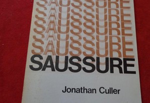 As Ideias de Saussure - Jonathan Culler