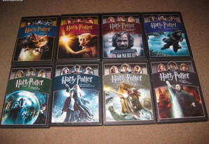 Colecção Completa em DVD "Harry Potter" com Daniel Radcliffe