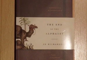 Livro "The end of the alphabet" de Cs Richardson