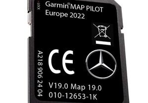 Cartão GPS MERCEDES Garmin Map Nav V19 2023 Audio 20