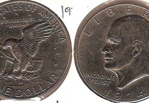 EUA - 1 Dollar 1974 - soberba