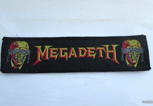 Vintage stripe patch Megadeth