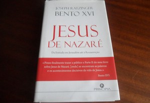 "Jesus de Nazaré" - Volume II Das Portas de Jerusalém até à Ressurreição de Joseph Ratzinger (Papa Bento XVI) - 1ª Edição de 201