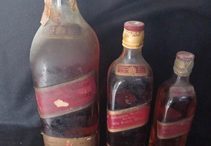 Três Boas e Raras Garrafas de Whisky,s de Colecção