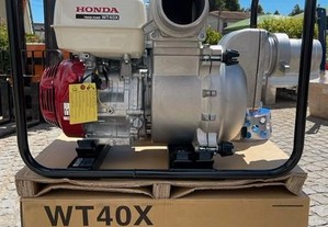 Moto Bomba Honda WT40X para Resíduos (Àguas sujas,Inundações), com 4' , 1640 Litros por Minuto