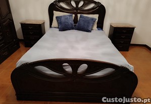 Quarto de cama mogno