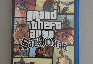 Jogo Playstation 2 - Grand Theft Auto San Andreas