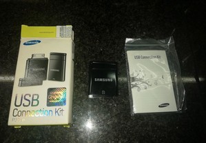Adaptador Samsung USB e Leitor SD