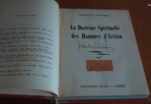 La Doctrin Spirituelle des Hommes d´Action par François Charmot