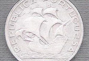 Moeda 5$00 Escudos 1932 Prata