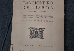 João de Castro Osório-Cancioneiro de Lisboa-Volume II-1956