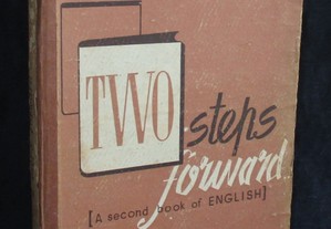Livro Two Steps forward Virgílio Couto A second book of English 2ª edição 