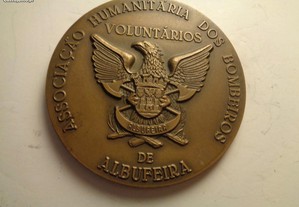 Medalha Bombeiros Albufeira Inauguração Quartel