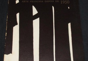 Livro Arte Francesa depois de 1950 Gulbenkian