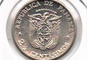 Panamá - 2,5 Centesimos 1973 - soberba FAO