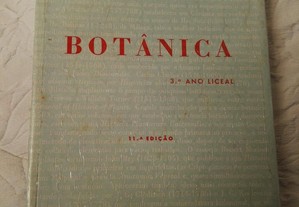 Botânica Manuel de oliveira Faria 1971 raro